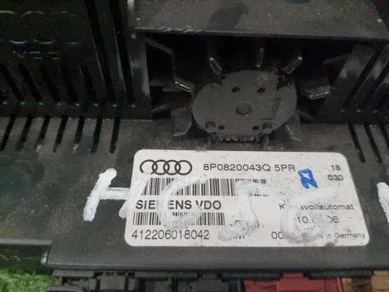 Modulo Comando Riscaldamento Clima 8P0820043Q Audi A3 8P1 2004
