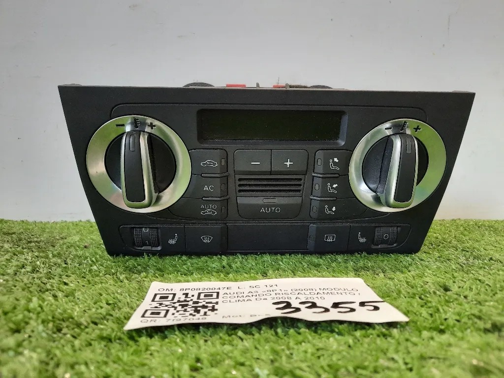 Modulo Comando Riscaldamento Clima 8P0820047E Audi A3 8P1 2008