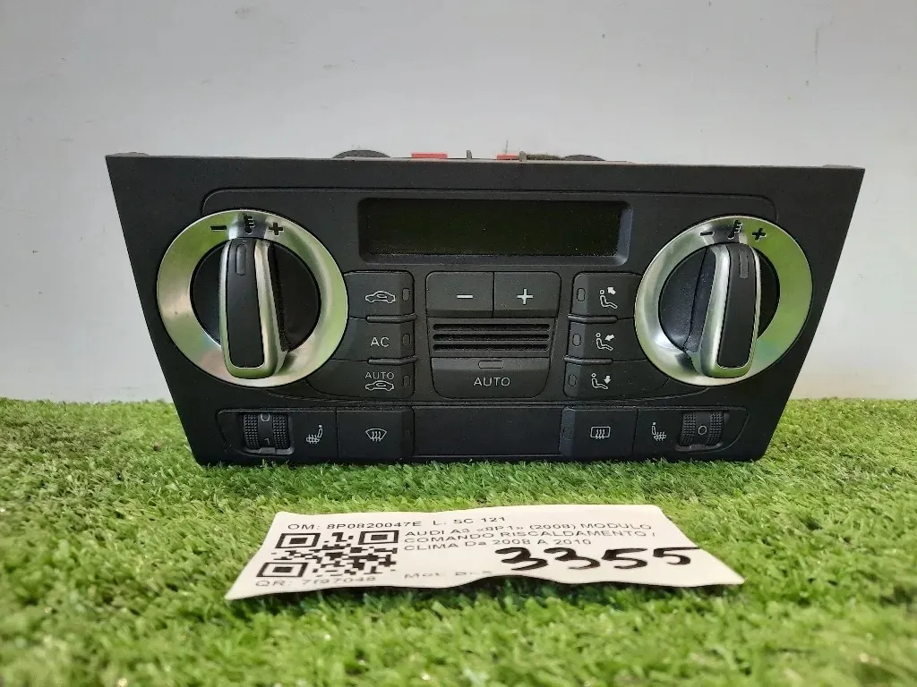 Modulo Comando Riscaldamento Clima 8P0820047E Audi A3 8P1 2008