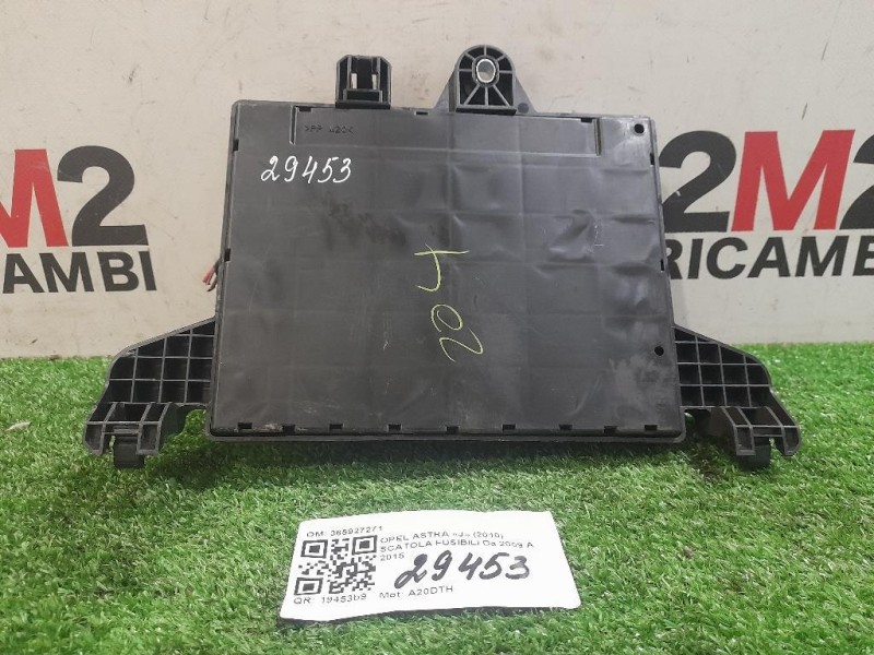 Scatola Fusibili 365927271 Opel Astra J 2010