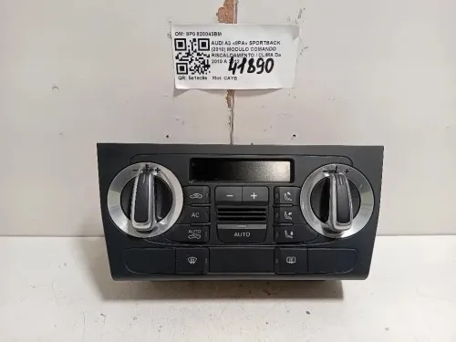 Modulo Comando Riscaldamento Clima 8P0 820043BM Audi A3 8PA Sportback 2010
