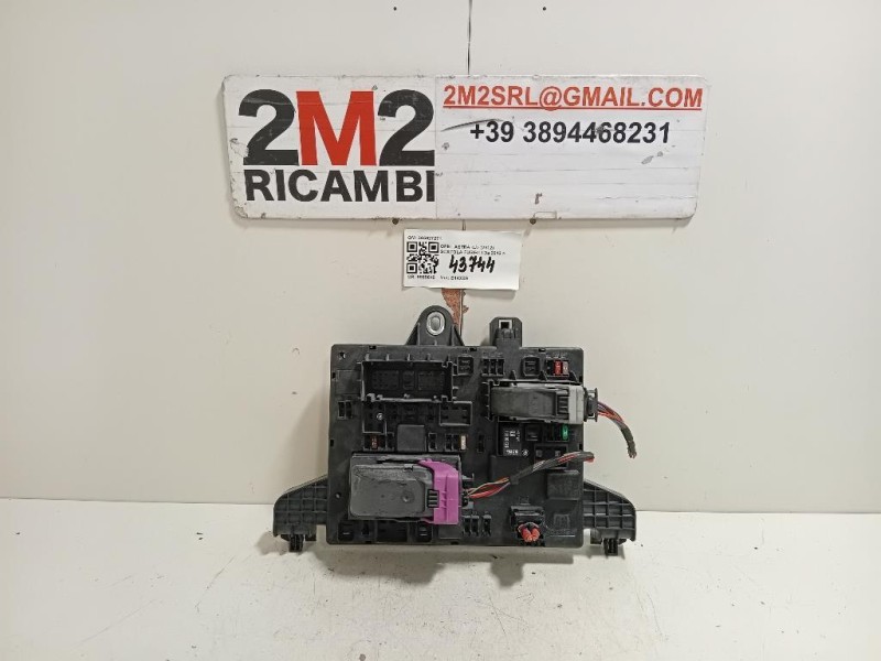 Scatola Fusibili 365927271 Opel Astra J 2012