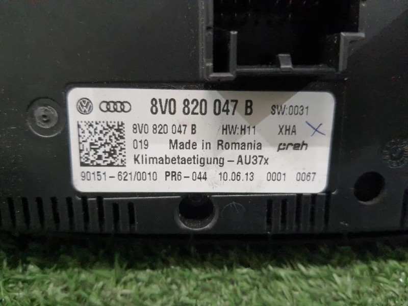 Modulo Comando Riscaldamento Clima 8V0820047B Audi A3 8V1 2012
