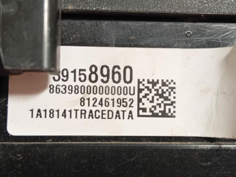 Scatola Fusibili 39158960 Opel Astra K 2016