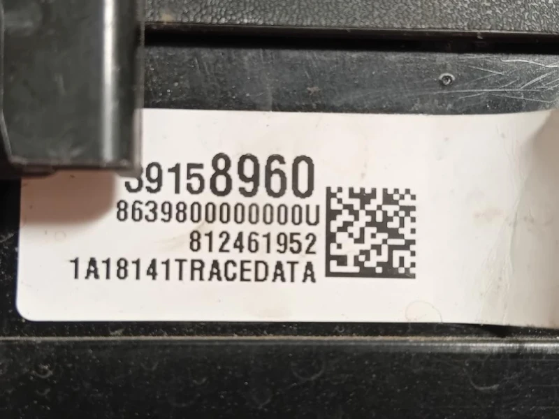 Scatola Fusibili 39158960 Opel Astra K 2016