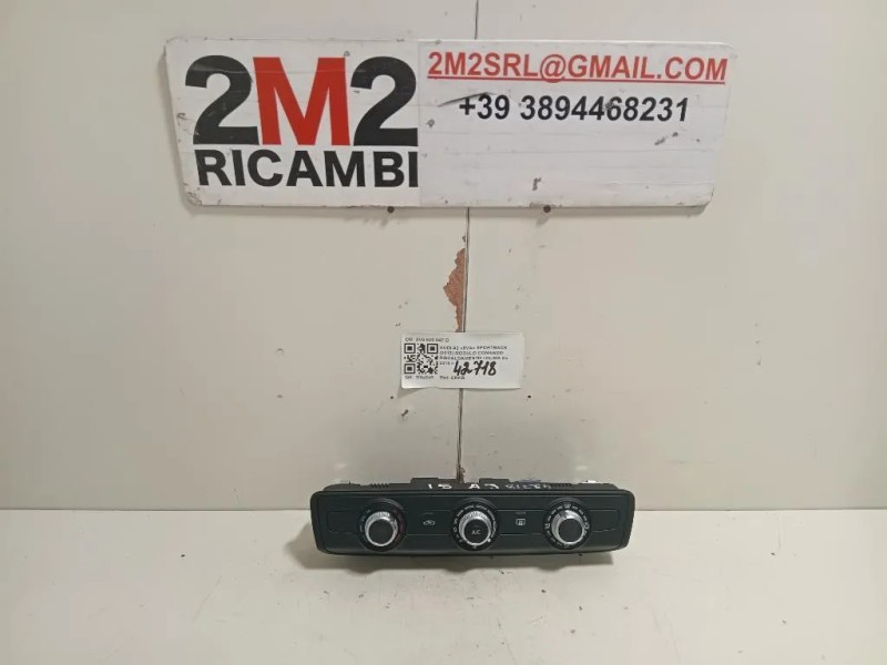 Modulo Comando Riscaldamento Clima 8V0820047D Audi A3 8VA Sportback 2012