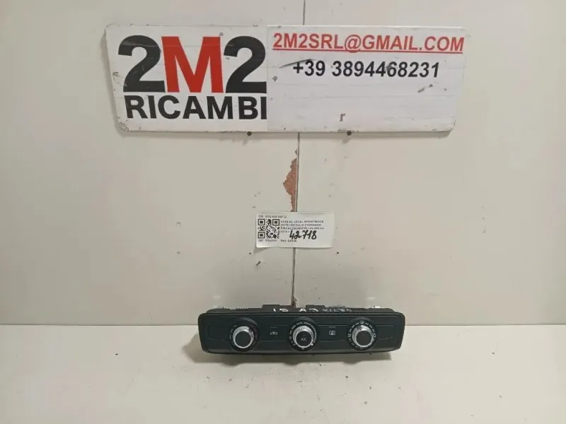 Modulo Comando Riscaldamento Clima 8V0820047D Audi A3 8VA Sportback 2012