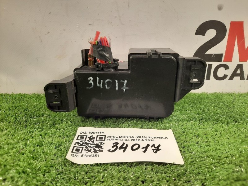 Scatola Fusibili 826166A Opel Mokka 2013