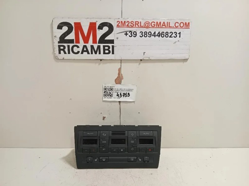 Modulo Comando Riscaldamento Clima 8E0 820 043 Audi A4 8K2 2012
