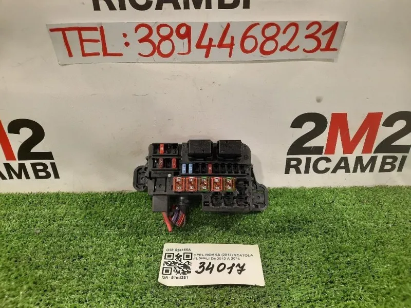Scatola Fusibili 826166A Opel Mokka 2013