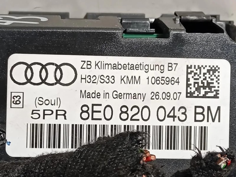 Modulo Comando Riscaldamento Clima 8E0 820 043 Audi A4 8K2 2012