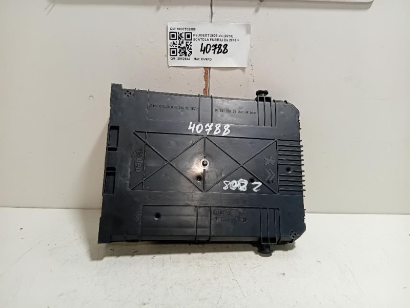 Scatola Fusibili 9807532080 Peugeot 2008 I 2016