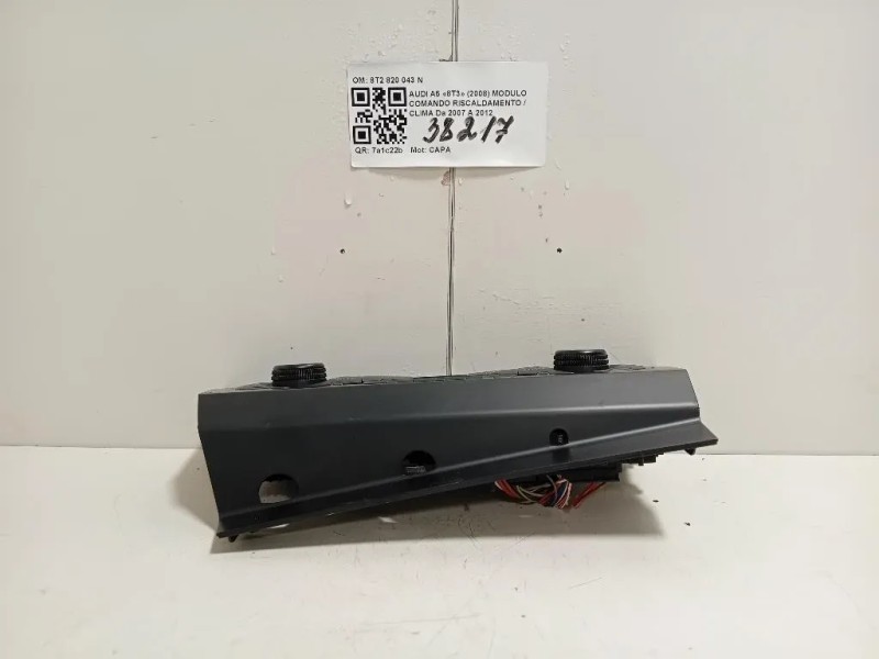 Modulo Comando Riscaldamento Clima 8T2 820 043 N Audi A5 8T3 2008