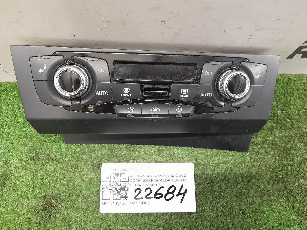 Modulo Comando Riscaldamento Clima 8K2820043T Audi A5 8T3 2012