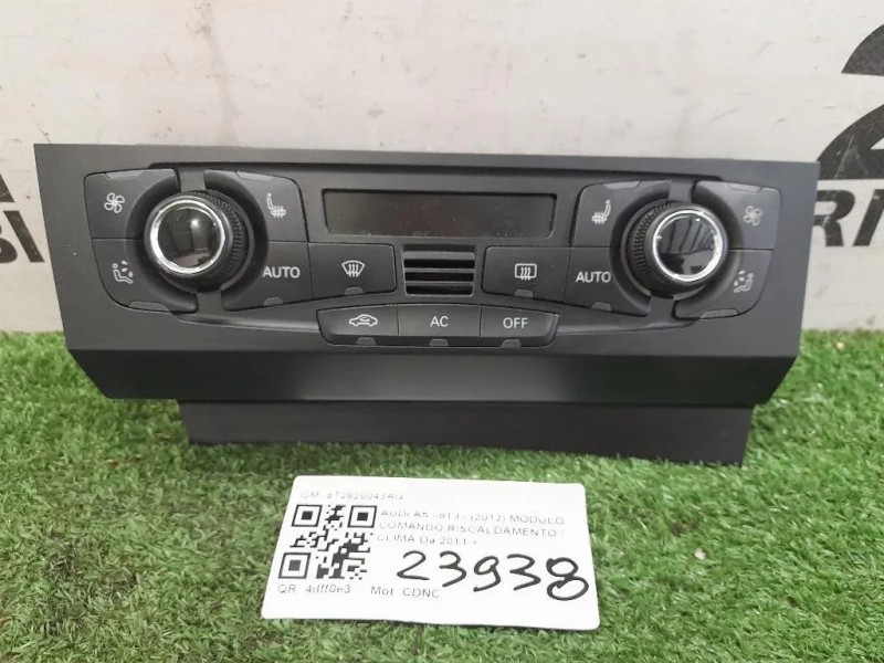 Modulo Comando Riscaldamento Clima 8T2820043AG Audi A5 8T3 2012