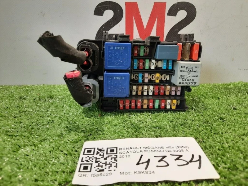 Scatola Fusibili 1801330-1D Renault Mégane III 2009