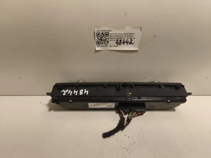 Modulo Comando Riscaldamento Clima 8W0820043F Audi A5 8TA Sportback 2012