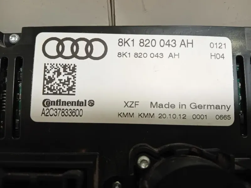 Modulo Comando Riscaldamento Clima 8K1 820 043 AH Audi Q5 8RB 2012