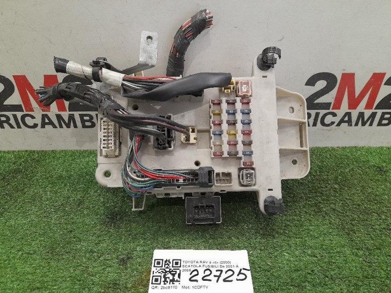 Scatola Fusibili SCATOLA FUSIBILI Toyota RAV 4 II 2000