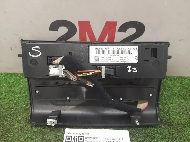 Modulo Comando Riscaldamento Clima 64119236778 Bmw Serie 1 E87 Berlina 2005