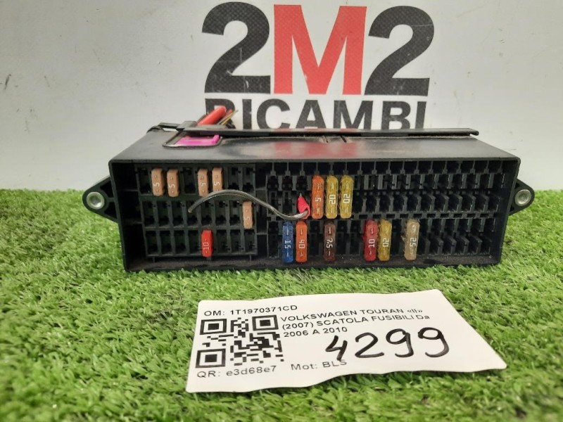 Scatola Fusibili 1T1970039 Volkswagen Touran II 2007