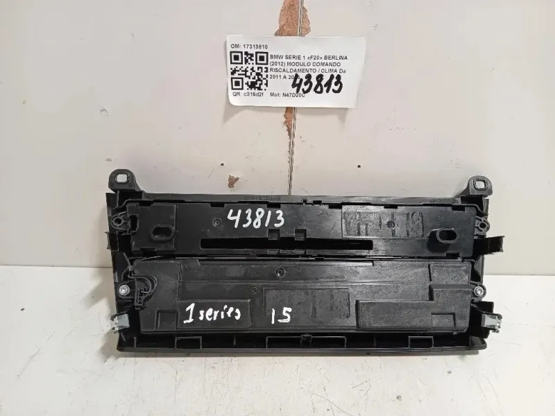 Modulo Comando Riscaldamento Clima F20 F21 F22 Bmw Serie 1 F20 Berlina 2012