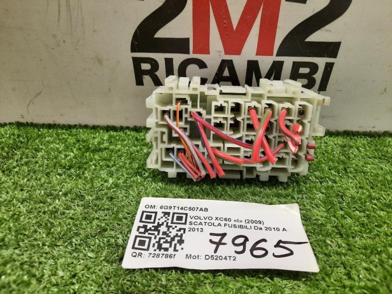 Scatola Fusibili 6G9T14C507AB Volvo XC60 I 2009