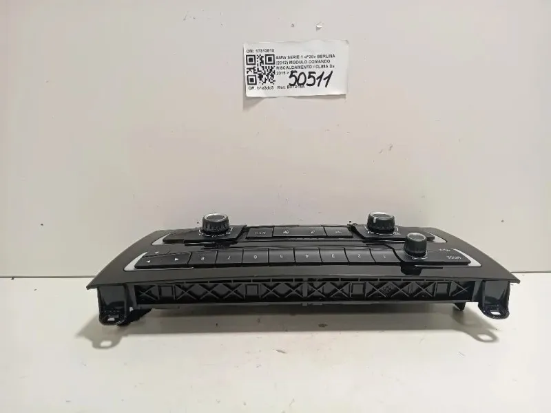 Modulo Comando Riscaldamento Clima 17313810 Bmw Serie 1 F20 Berlina 2012