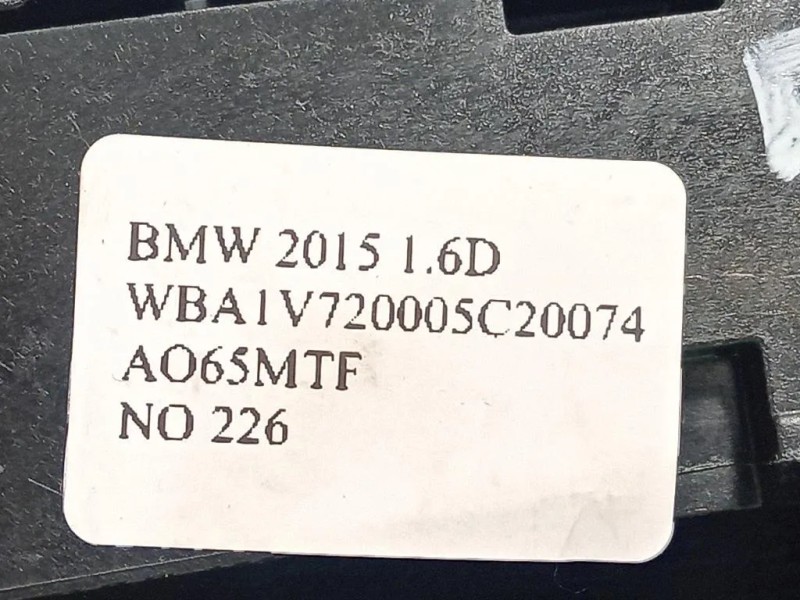 Modulo Comando Riscaldamento Clima 17313810 Bmw Serie 1 F20 Berlina 2012