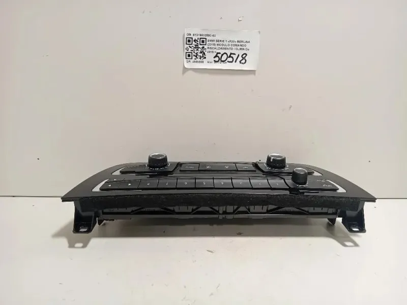 Modulo Comando Riscaldamento Clima 61316832880-02 Bmw Serie 1 F20 Berlina 2015