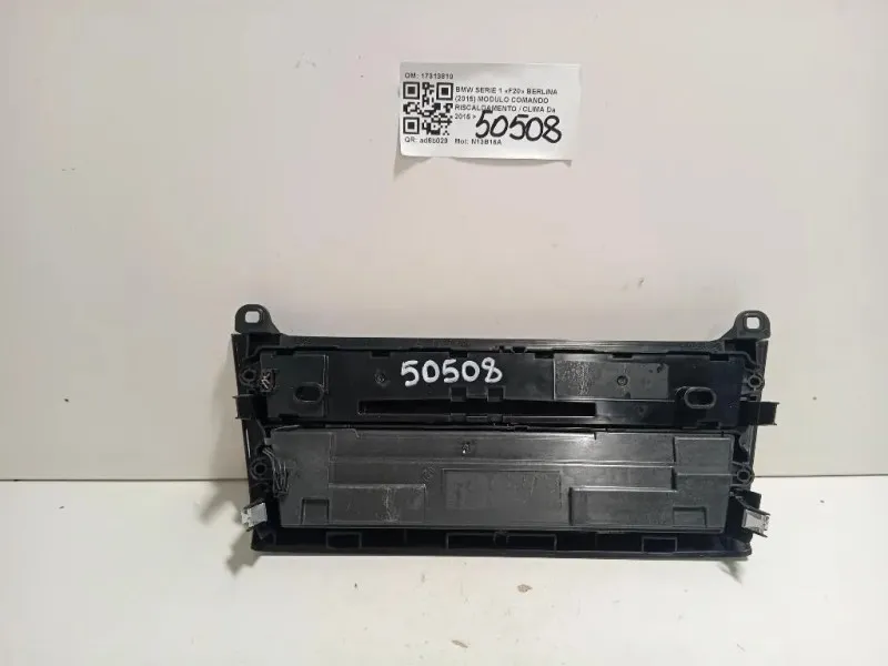 Modulo Comando Riscaldamento Clima 17313810 Bmw Serie 1 F20 Berlina 2015