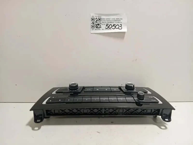 Modulo Comando Riscaldamento Clima 17313810 Bmw Serie 1 F20 Berlina 2015