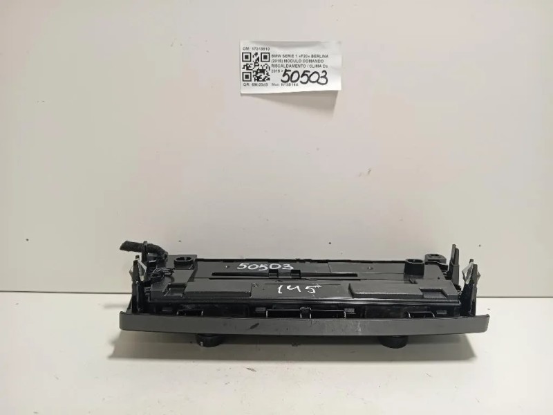 Modulo Comando Riscaldamento Clima 17313810 Bmw Serie 1 F20 Berlina 2015