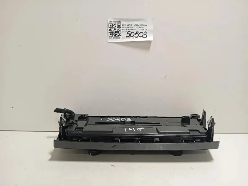 Modulo Comando Riscaldamento Clima 17313810 Bmw Serie 1 F20 Berlina 2015