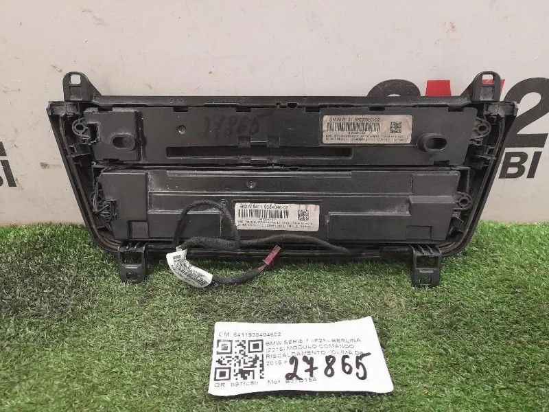 Modulo Comando Riscaldamento Clima 6411938404602 Bmw Serie 1 F21 Berlina 2015