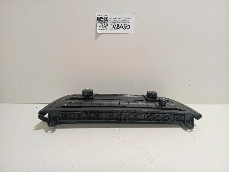 Modulo Comando Riscaldamento Clima 17313810 Bmw Serie 3 F31 Touring 2012