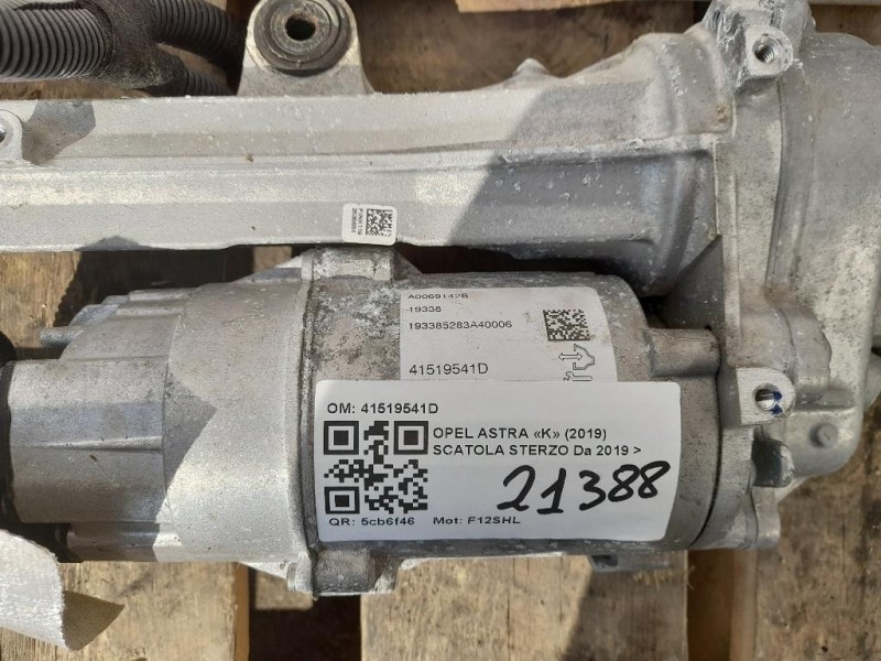 Scatola Sterzo 41519541D Opel Astra K 2019