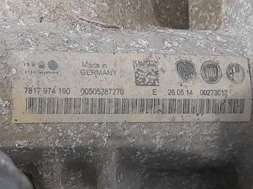 Scatola Sterzo Cservosterzo 00505287270 Alfa Romeo Giulietta 2010