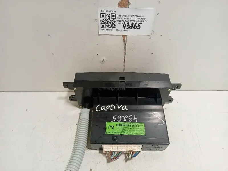 Modulo Comando Riscaldamento Clima 20910836 Chevrolet Captiva I 2007