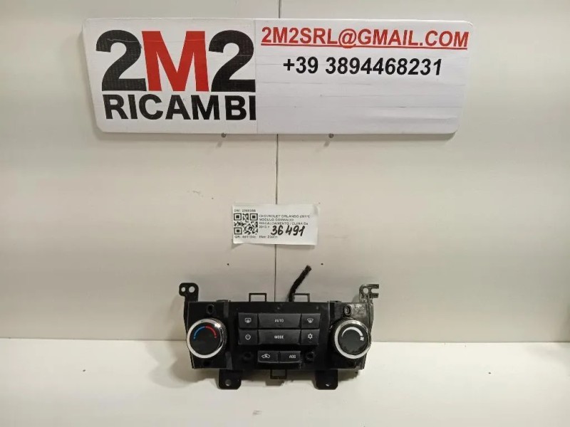 Modulo Comando Riscaldamento Clima 3870578 Chevrolet Orlando 2011