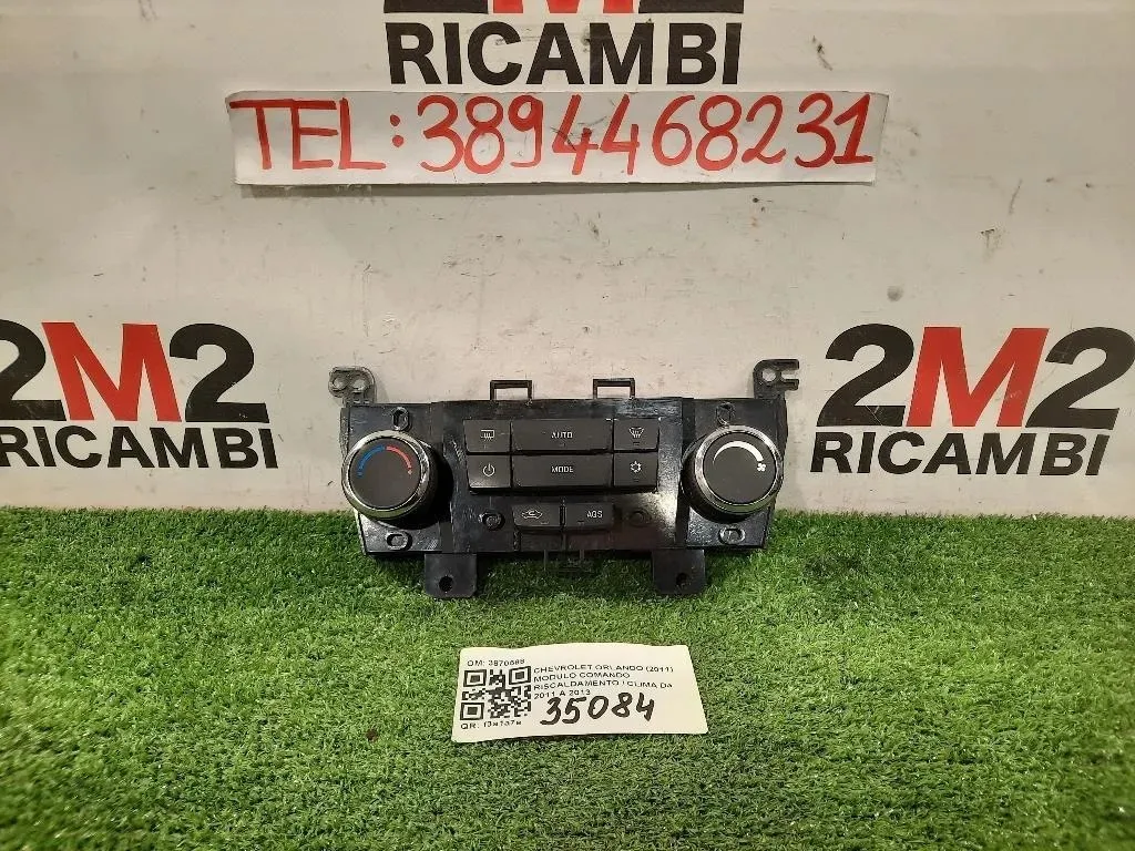 Modulo Comando Riscaldamento Clima 3870588 Chevrolet Orlando 2011