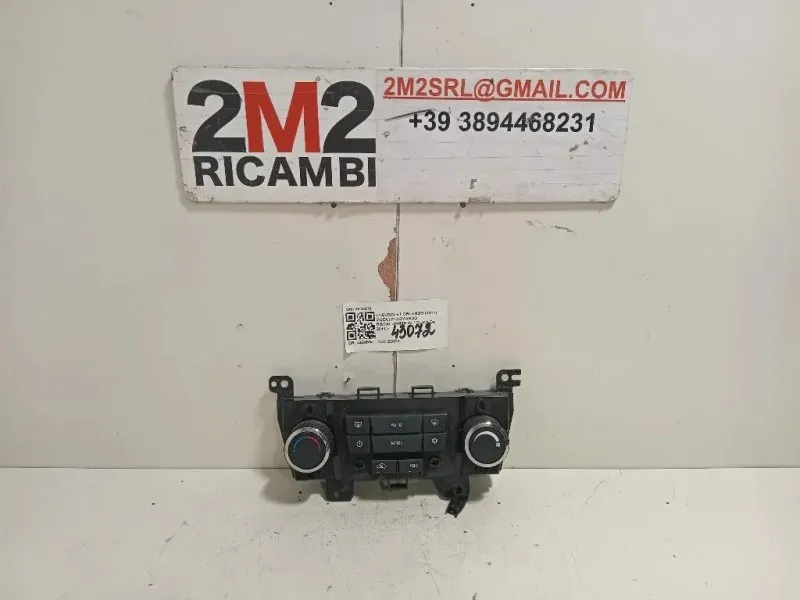 Modulo Comando Riscaldamento Clima 3870578 Chevrolet Orlando 2011
