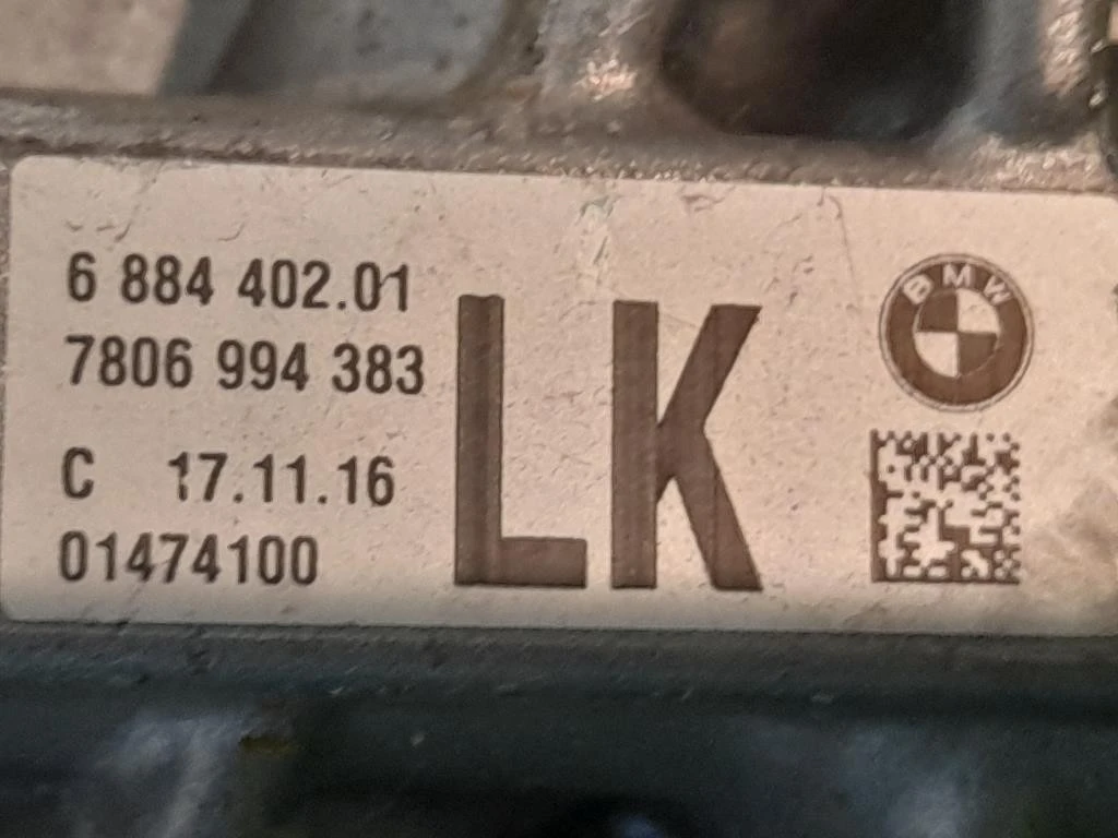 Scatola Sterzo Cservosterzo 7806994383 F20 F30 F31 Bmw Serie 1 F20 Berlina 2012