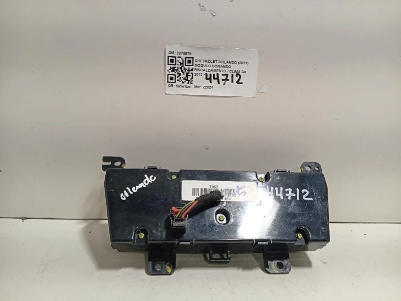 Modulo Comando Riscaldamento Clima 3870578 Chevrolet Orlando 2011