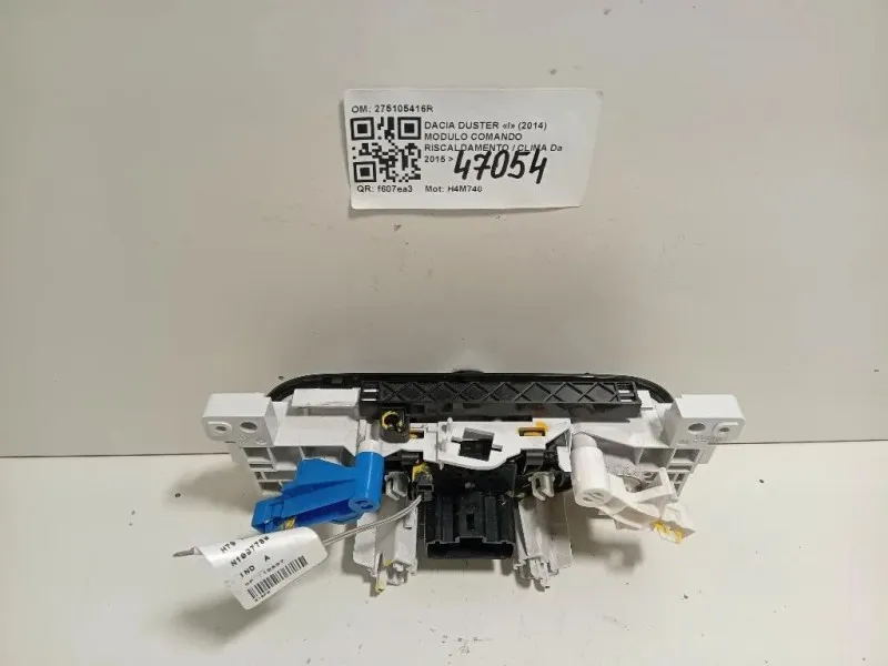 Modulo Comando Riscaldamento Clima 275105416R Dacia Duster I 2014