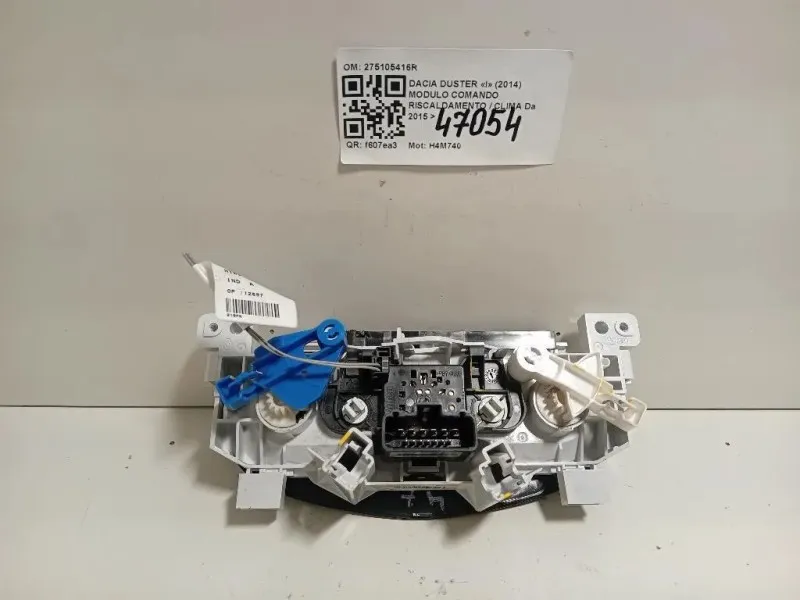 Modulo Comando Riscaldamento Clima 275105416R Dacia Duster I 2014