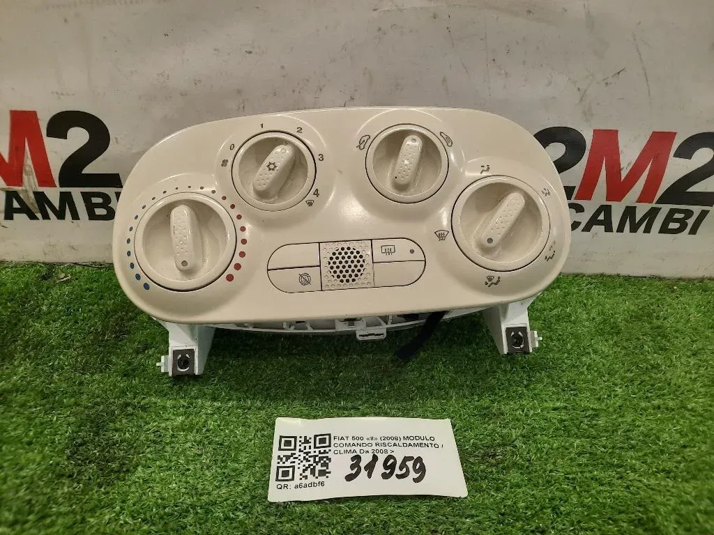 Modulo Comando Riscaldamento Clima Fiat 500 II 2008