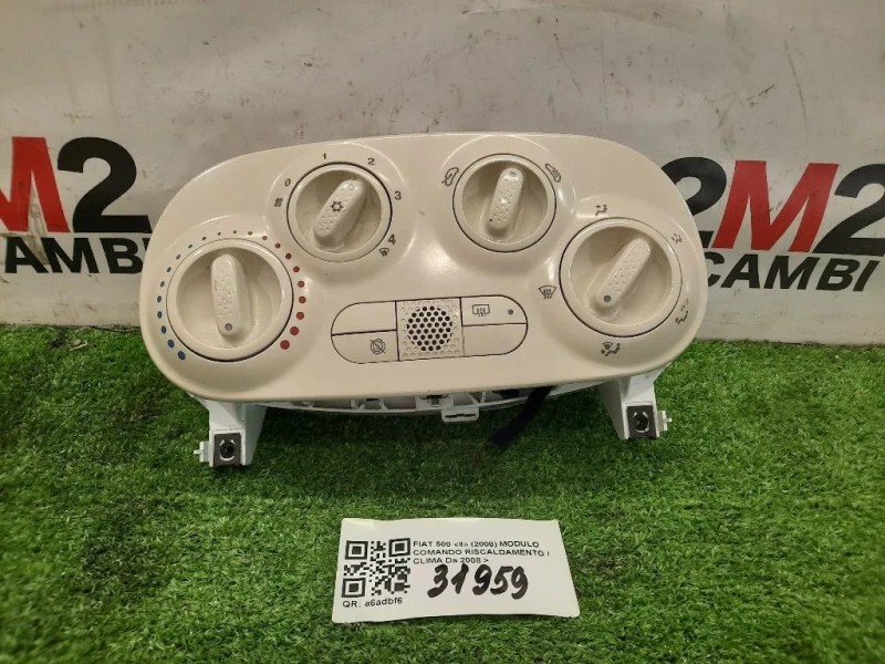Modulo Comando Riscaldamento Clima  Fiat 500 II 2008