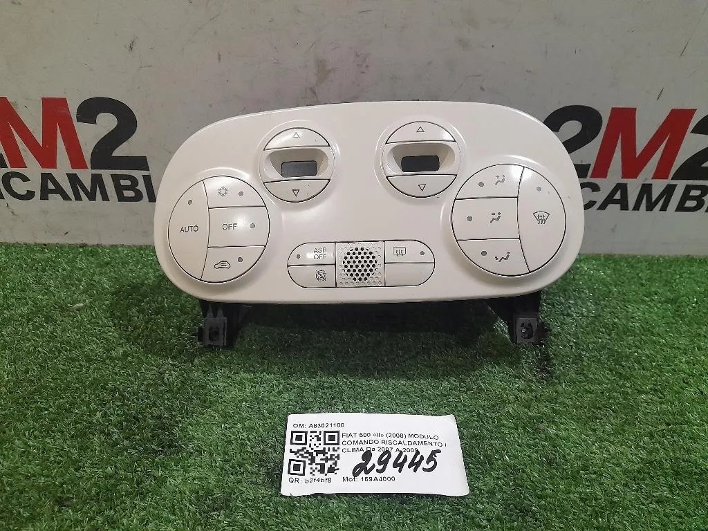 Modulo Comando Riscaldamento Clima A83021100 Fiat 500 II 2008