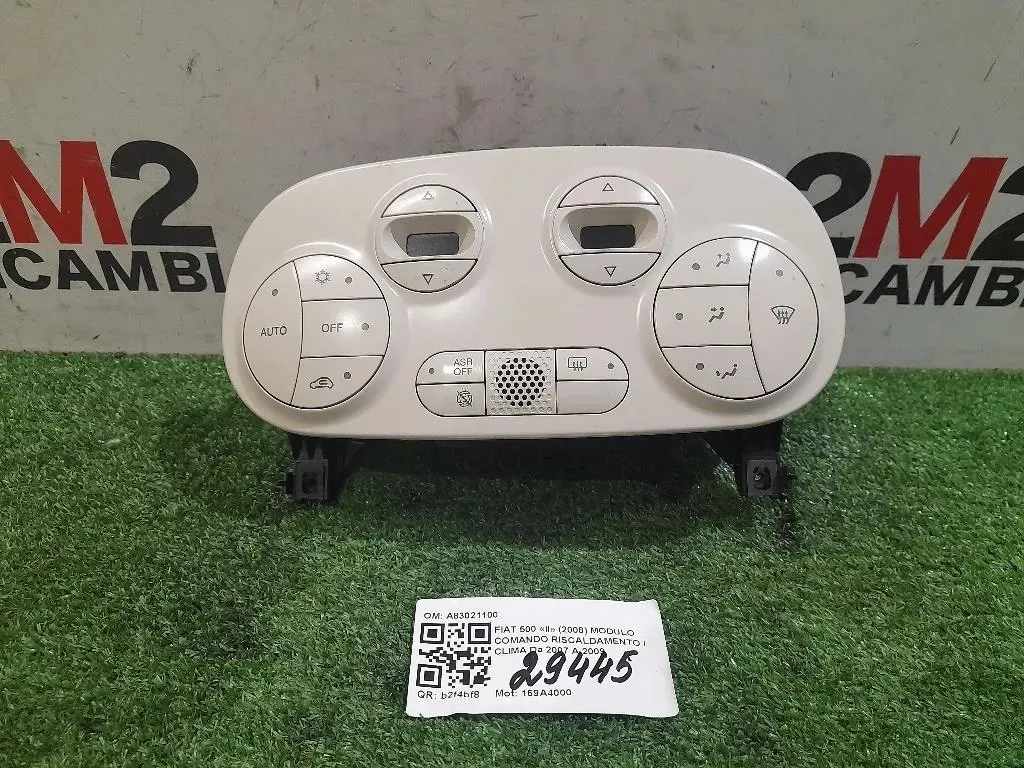 Modulo Comando Riscaldamento Clima A83021100 Fiat 500 II 2008